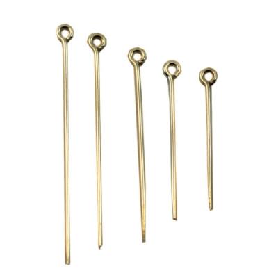 China Fashionable Eye Pin Jewelry Making Kit Luxury 14k Gold Eye Pin High End DIY Jewelry Making for sale