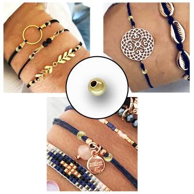 China DIY Bracelet Jewelry Beadsnice ID 41626 Jewelry Findings Component Around 14k Gold Beads for sale