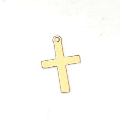 China Environmental Friendly 14K Gold Filled Cross Necklace Pendants Charms for sale