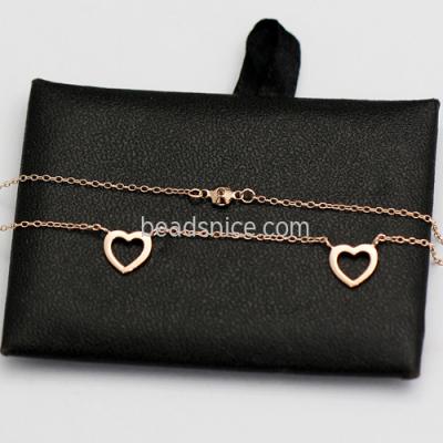 China Religious Jewelry Wholesale Trendy Gift 925 Sterling Silver Extension Chain Bracelet for sale