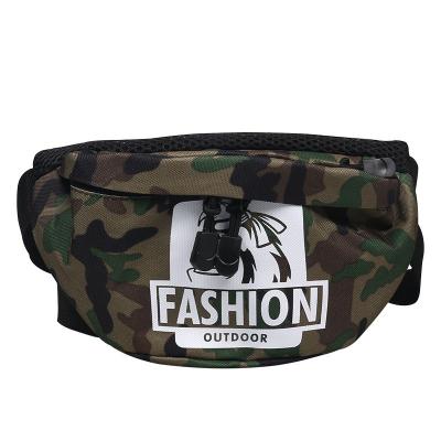 China Wholesale Custom Outdoor Water Proof New Adult Fanny Pack Child Camouflage Fanny Pack for sale