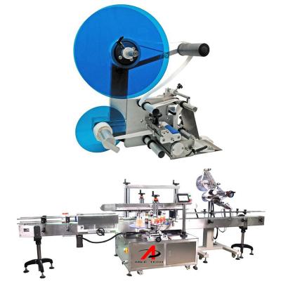 China Food Round Bottle Sticker Labeling Machine for sale