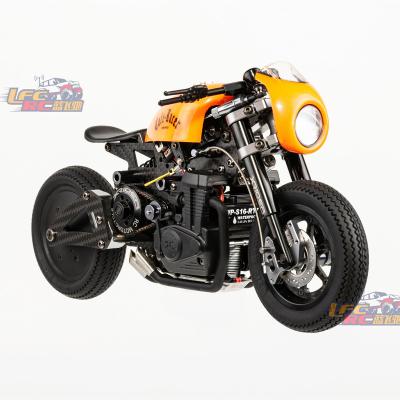 China RC Hobby X-Rider 18 Car Toys With Brown Color Retro Chain Drive Remote Control Motorcycles for sale