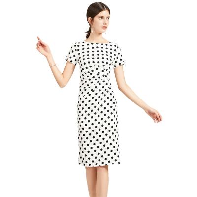 China Loose And Slim Breathable Women Plus Size Printing Comfortable And Soft Casual Home Slim Dress for sale