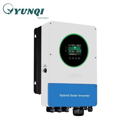 China Solar Power System Home China Manufacturer High Quality Home Use On Grid Inverter 6Kw100A Hybrid Solar Power Inverter 6000W Grid Tie Inverter for sale