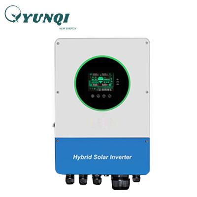 China 6000w Wifi Solar Power System Home Solar Power Controller On Grid Inverter 48v Home Solar System Power Inverter LCD Display Hybrid Solar Inverter for sale