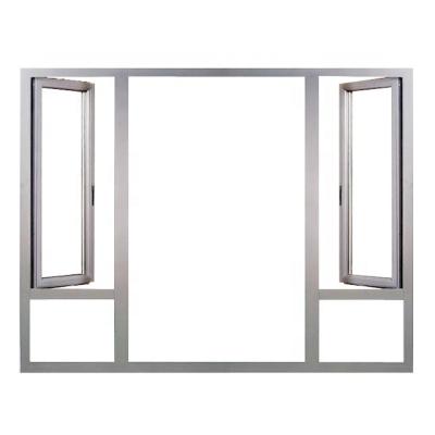 China Topbright New Design Aluminum Folding Screen New Design Window Casement Aluminum Frame Design High End Modern Conservatory Window Glass for sale