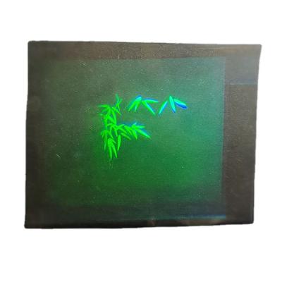 China Holographic Custom ID Overlaid Hologram Label High Quality 3D Hologram Sticker Transparent Paper Paper for sale