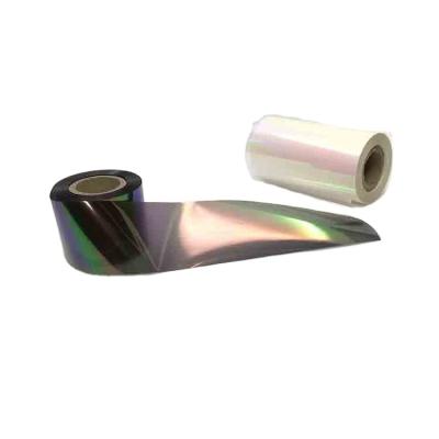 China In Roll Best Selling Wonderful High Quality Holographic Rainbow Hot Stamping Foil For Plastic for sale