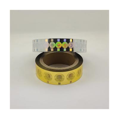 China Roll High Quality Colorful Gold Silver Card Printed Hot Stamping Foil Roll for sale