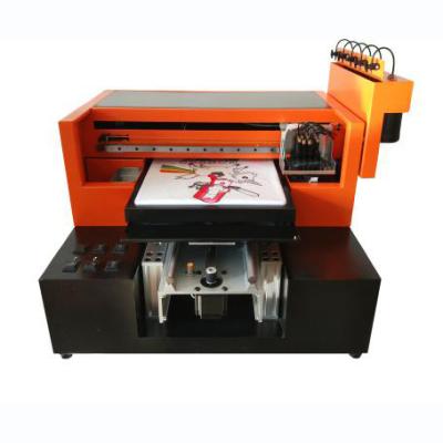 China Fabric printer TECJET A3 L1390&R2000 clothes printing machine flatbed dtg printer for sale