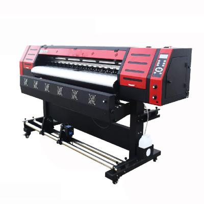 China Indoor outdoor dx5 print single head wallpaper printing machine super high resolution high resolution digital advertising TJET 16dx5-1 1.6M 5ft 4 color vinyl printer for sale