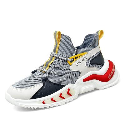 China Anti-Odor 2022 new ultra light fashion breathable sports shoes men's casual anti-skid running shoes for sale