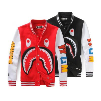 China Fashion QUICK DRY Mens Fleece Baseball Bape Jacket Letterman Varsity Jackets for sale