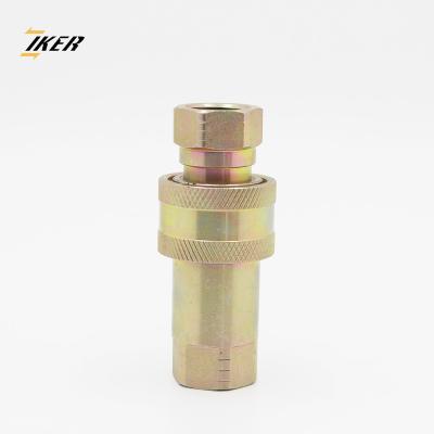 China 304 Stainless Steel ISO 7241 A Series Hydraulic Couplings Compatible With PARKER 6600 ANV FASTER for sale