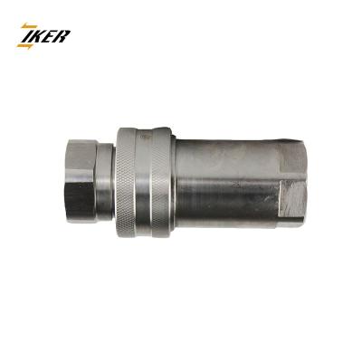 China ISO 7241 A PARKER Stainless Steel Mushroom Mount 6600 Series Hydraulic Quick Coupler for sale