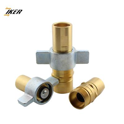 China Hydraulic Coupling Brass Wing Nut Socket Flexible Couplings for sale