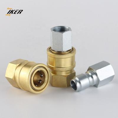 China Metal PARKER ST Series Hydraulic Quick Coupling Valve For Irrigation for sale