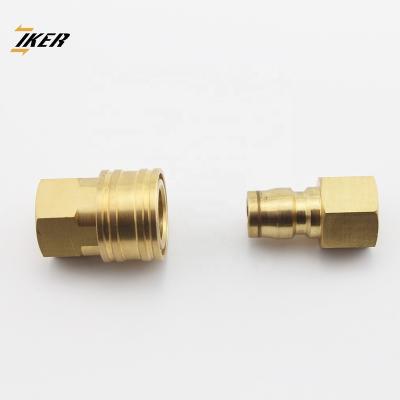 China Copper Non - Hydraulic Quick Coupler NITTO Quick Coupler TSP Series Valved Connect Coupling for sale