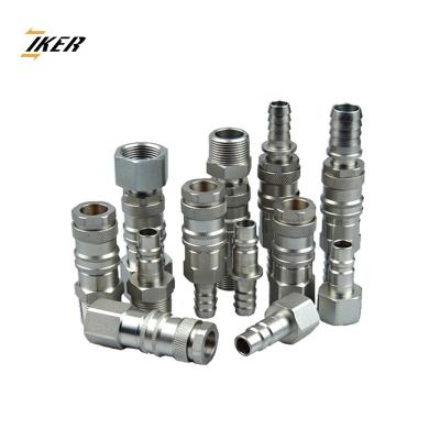 China Hotels Quick Release Air Hose Coupler Connector Compressor Fitting Set Male Female for sale