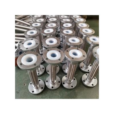 China High Pressure Special Metal Venting And Water Connection Hose Flange Connection Metal Pipe Jetting for sale