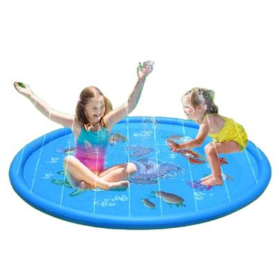 China Multifunctional Outdoor Kids Sprinkle Inflatable Water Spray Mat for sale