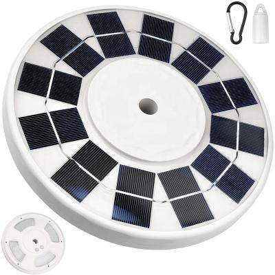 China Flagpole& Tent Solar Flagpole Light 128 Led Flagpole Ultra Bright Solar Powered Flagpole Light Full Coverage Downlight for sale