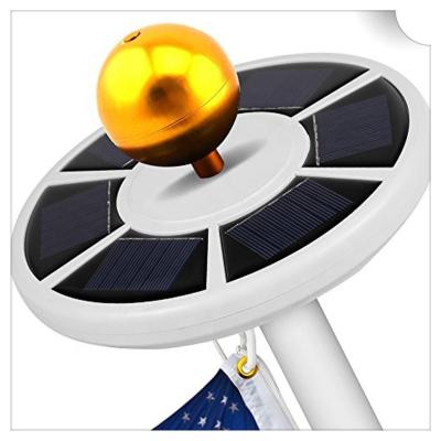 China 26LED Solar Powered Flagpole / Tent Flagpole Light For Most 15 To 25 Ft Poles - Auto On/Off for sale