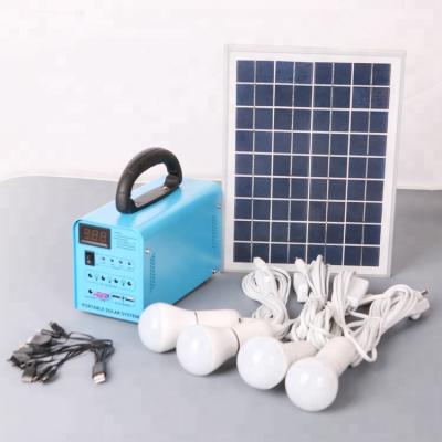 China FM Radio Function Portable Solar Panel 20w Power Kit With DC Output for sale