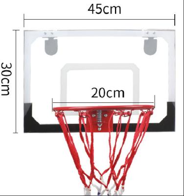 China EDUSTRONG Portable Game Basketball Hoop Over Door Kids Adjust Basketball Hoop For Bedroom Office for sale