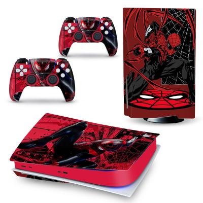 China Custom Black PVC Rose PS 5 Accessories Printing Skin Control Anime Games Sticker PS5 Controller Skin for sale