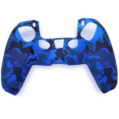 China For PUBG Game Controller Gamepad Custom High Quality Carcasa Mando PS5 Silicone Cover Capa Controle PS5 Controller Shell Protective Skin Case For PS 4 and 5 for sale