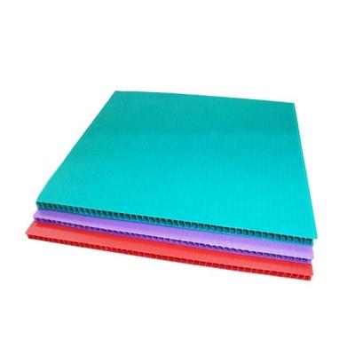 China Printing Custom Size Polypropylene Corrugated Plastic Sheet for sale