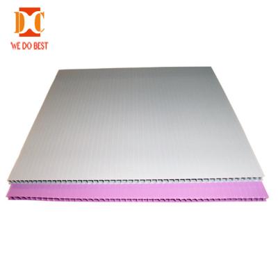 China Printing Customized Size PP Corrugated Plastic Sheets For Printing for sale