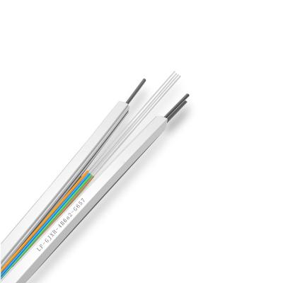 China Telecom/Network Ftth Fiber Optic Cable Indoor Nonmetallic Reinforcement, PVC Jacket, Butterfly Laid Out Fiber Optic Cable (Indoor Cabling) for sale