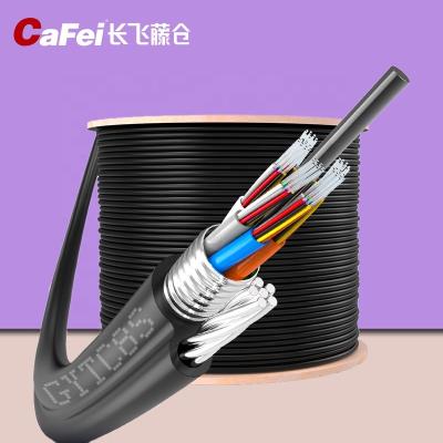 China GYTC8S24 Telecom/Network Core Fiber Optic Cable Singlemode Overhead Self-supporting Preferential Consultation for sale