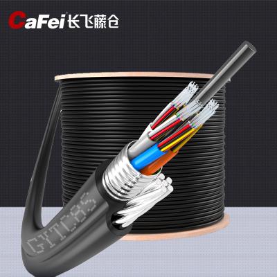 China Factory Direct Sale Telecom/Network Singlemode Aerial Core GYTC8S8 Self-supporting Fiber Optic Cable for sale