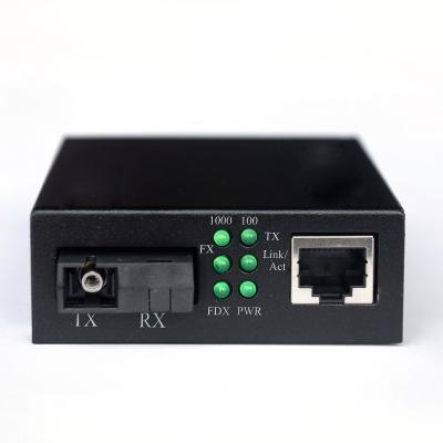 China FTTX Good Price Aluminum Fiber Optic Transceiver IF-121S-25KM BP Green Hologram Transceiver Module Transceiver for sale