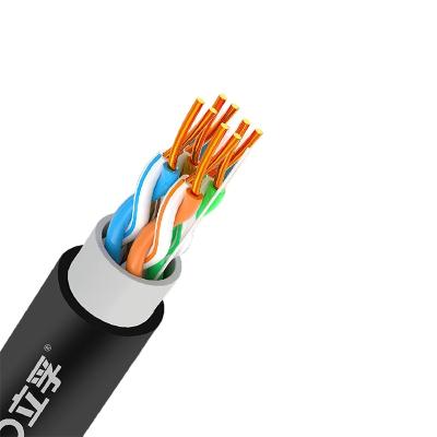 China Design Multi-wire Connection (7*8 Strands) Unshielded Wire PVC Power Optical Cable CAT5e Patchcords for sale