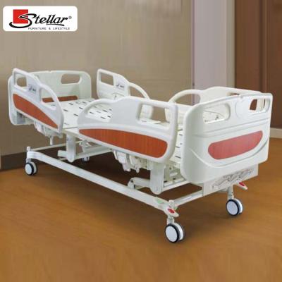 China Durable 3 Function Icu Electric Hospital Bed With Weighing System Multifunction Electric ICU Medical Bed for sale