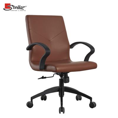 China New Wholesale Wholesale New Swivel Office Boss Swivel Chair (Height) Adjustable Leather Comfortable Seating for sale