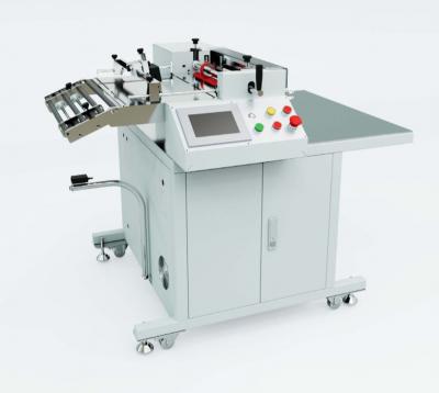 China 450mm die cutting machine, computer slicing machine use PLC and track electric eye to realize automatic cutting, die cutting for sale