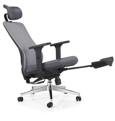 China (Size) adjustable executive chair comes with retractable pedals, new multifunctional office special mesh boss chair for sale