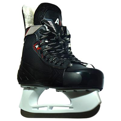 China Kids Fit Ice Skates Customized USA Size 1-13 Ice Hockey Skate Shoes With Toe For Junior Impact Resistant Nylon Ice Hockey Skates for sale