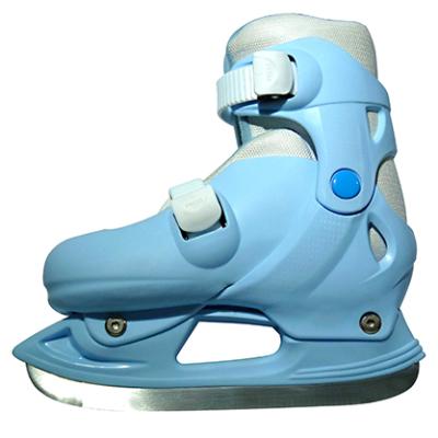 China Kids Fit Eva Lining Rubber Skates Kids Velvet Ice Skates Adjustable Ice Skating Shoes Ice Skate for sale