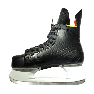 China Kids Fit Ice Skates OEM Resistance Ice Hockey Cold Skates With Toe For Junior Impact Resistant Nylon Ice Rays Hockey Skates OEM for sale