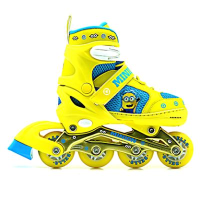 China PP Cartoon Design Roller Skate Shoes Adjustable Inline Roller Blades For Kids for sale