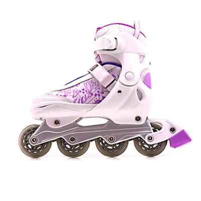 China PVC Skates Adjustable Integrated Kids Roller Skates Kids Roller Flashing Outdoor Blades for sale