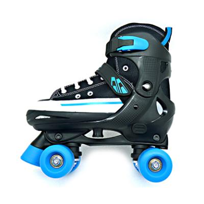 China OEM High Quality PE Professional Canvas Four New 4 Roller Blade Rolls Quad Inline Skate Shoes Adjustable Skates for sale