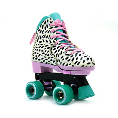 China PE Customized Roller Skates Adult With PU Wheels Speed ​​Kids Shoes Quad Adjustable Roller Skates For Women for sale